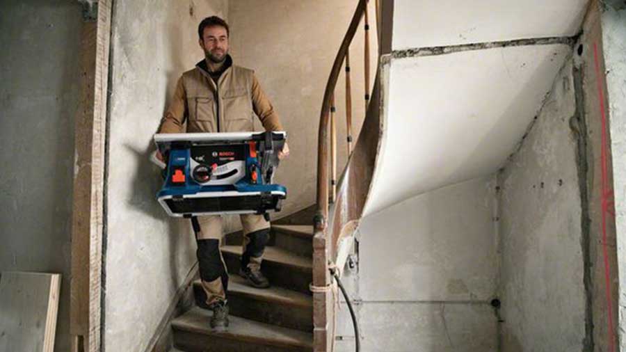 Scie à table professionnelle sans fil Biturbo GTS 18V-216 Bosch Scie à table professionnelle sans fil Biturbo GTS 18V-216 Bosch